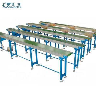 Shoe making machine belt conveyor