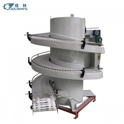 Vertical Screw Conveyor with Rotating Chain Plate